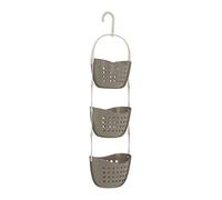 Premier Housewares Étagère de Douche à 3 étages en polypropylène Gris 83 x 23 x 17 cm