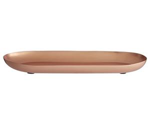 Premier Housewares Fini Mat Madison Brillance Plateau, Cuivre, 2 x 25 x 13 cm