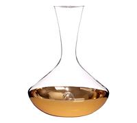 Premier Housewares Horizon Pichet, Verre Clair, Doré, 21 x 21 x 28 cm
