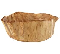 Premier Housewares Kora Bol, Naturel Bois de Cèdre, Grande
