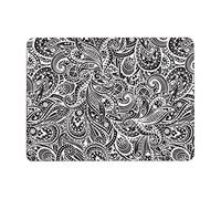 Premier Housewares Lot de 4 Sets de Table Motif Cachemire Noir