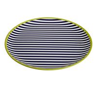 Premier Housewares MIMO à Rayures Plateau, Mélamine, Multi/colorées, 36 x 36 x 2 cm