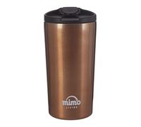 Premier Housewares Mimo Tasse à Double paroi en polypropylène et Silicone Noir 250 ML 8 x 8 x 14 cm