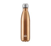 Premier Housewares MIMO Vide pour Bouteilles Bouteille de 350 ML, en Acier Inoxydable, 7 x 7 x 28 cm, Acier Inoxydable Silicone Polypropylène, doré métallique, 500 ML