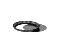 PREMIER HOUSEWARES MOULE A TARTE A FOND AMOVIBLE ET ANTI-ADHESIF ET A BORD CANNELE 28 CM