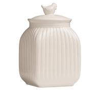 Premier Housewares Mrs Henderson Boîte, Céramique, crème, 21 x 13 x 13 cm