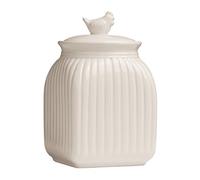 Premier Housewares Mrs Henderson Boîte, Céramique, crème, 23 x 14 x 14 cm