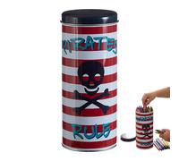 Premier Housewares Pirate Boîte de rangement - Petite Boîte Ronde de Stockage - Boîte de conservation