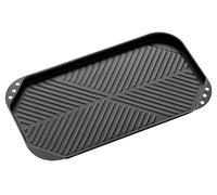 Premier Housewares Plaque de Gril à Deux Feux- Plaque de Cuisson - Plateau à Rôtir- Rôtissoire - Plateau de Cuisson