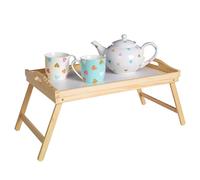 Premier Housewares Plateau de lit avec pieds pliables Dessus blanc
