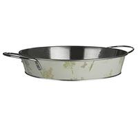 Premier Housewares Plateau de Service Jardin Naturel/Vert 36 x 44 x 9 cm