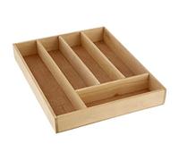 Premier Housewares - Range-Couverts - 5 Compartiments - Bois de Bouleau (Import Grande Bretagne)