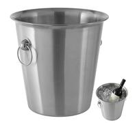 Premier Housewares Shaker à cocktail, Acier inoxydable, Silver, H22 x W22 x D22cm