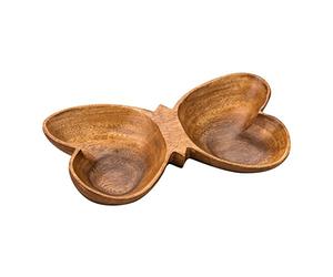 Premier Housewares Socorro (Papillon Plat à Servir - Bois d'acacia