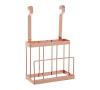 Premier Housewares Sorello à Suspendre Couteau Rack de Stockage, Fer, Or Rose, 12 x 24 x 39 cm
