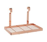 Premier Housewares Sorello Étagère de Rangement à Suspendre en Fer Or Rose 18 x 30 x 19 cm