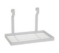 Premier Housewares Sorello Rack de stockage à une étagère de Fer Blanc - Étagère suspendue à 1 niveaux -Etagére murale -Etagère de Cuisine -Meuble de rangement cuisine