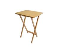Premier Housewares 2401328 Table d'Appoint en Bois Couleur Naturelle + Le Top en Placage