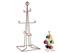 Premier Housewares Vertex - Plaqué cuivre, Métal, cuivré, 15 x 15 x 37 cm