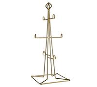 Premier Housewares Vertex - Plaqué Or, Métal, doré, 15 x 15 x 37 cm