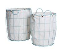 Premier Interiors Set Panier à Linge 2 unités. Round