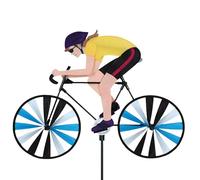 Premier Kites Girouette Moulin à Vent Road Biker Cycliste Spinner 22 Femme, PKGIRBL22, Multicolore
