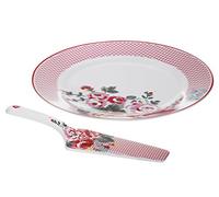 Premier Pippa Plat à Tarte avec Pelle New Bone China Multicolore