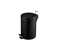PREMIER POUBELLE A PEDALE NOIR MAT 3 LITRES