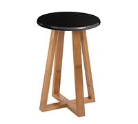 Premier Viborg Tabouret Rond, Bambou, Noir, 30 x 30 x 43 cm