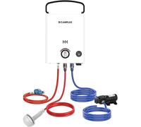 Première chaudière à gaz de 5 litres avec pompe à eau, fonctionnant au GPL, 50 mbar, idéale pour les douches en camping ou les voyages en camping-car, modèle F5 Pro-DE