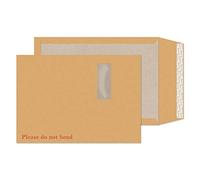 Premium Avant Garde C4 229 x 324 mm Extra fort avec Patte autocollante et dos cartonné Papier kraft Crème poche-Lot de 100