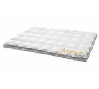 Premium de Luxe Couette Duvet, EXTRA FACILE, Blanc, 240 x 220 cm