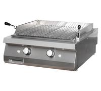 Premium Gril en Pierre de Lave - Double - Prof. 90 cm - Gaz - Maxima