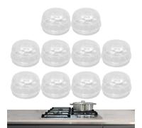 Premium Heat-Resistant Child Safety Knob Covers - 10-Piece Kitchen Range