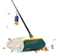 Premium Klauwbesen avec manche 40 cm - Balai spécial avec poils courbés - Idéal comme balai de jardin, balai à crabes ou balai pour gazon synthétique - Optimal pour le camping et le nettoyage des rues
