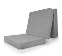 Beautissu Matelas Pliable avec Poche Housse Lavable lit d'appoint Mousse