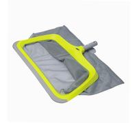 Premium XP Épuisette de Fond pour Piscine, Filet de Nettoyage Robuste et Durable, Accessoire de Piscine Idéal pour Feuilles et Débris, Largeur 46cm, Taille Unique, Couleur Bleu