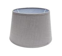 PRENDELUZ Abat-jour E27, gris, 40 x 30 x 25 cm, forme conique ouverte, idéal pour décorer les espaces et diffuser la lumière en douceur.
