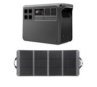 （Préparer soi-même l'adaptateur MPPT）DJI Power 2000, station électrique portable, 3000w avec 1 panneau solaire de 120 W(Zignes), générateur électrique pour camping, maison, camping-car.
