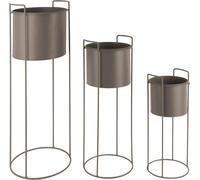 Présent - Ensemble Blumentopf Essence - Gris - Ø28cm