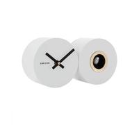Present time Karlsson horloge murale - Blanc