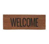 Paillasson Welcome en fibre de coco - Noir