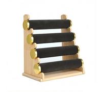 Présentoir à bijoux Présentoir à bijoux en bois 4 couches amovible(Grigio)