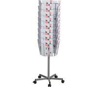 Présentoir à brochures Twinco Ø 510 mm H1475mm - 5130-8