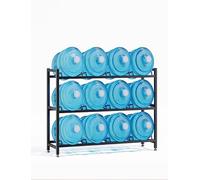 Présentoir à collations, support de carafe à eau de 18 litres pour 2 à 20 bouteilles, support de rangement en métal robuste