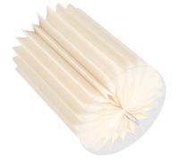 Présentoir à Desserts en Papier Pliable Style Colonne Romaine pour | Blanc, Couvercle Rond Transparent, Stable et Antidérapant, pour Cupcakes et Petites Plantes