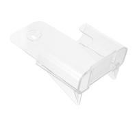 Présentoir à Dossiers de Bureau A6 en Acrylique, Transparent, Mural | Rangement Peu Encombrant, Facile à Déplacer, pour Livres et Courrier, Design Simple pour Bureau