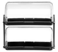 Présentoir à enroulement, HENDI, noir, 380 x 260 x (H) 355 mm, rectangulaire