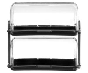 Présentoir à enroulement, HENDI, noir, 475 x 325 x (H) 415 mm, rectangulaire