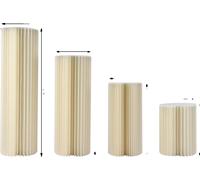 Présentoir à fleurs, design pliable, construction en carton durable, 4STK 40 60 80 100CM, M